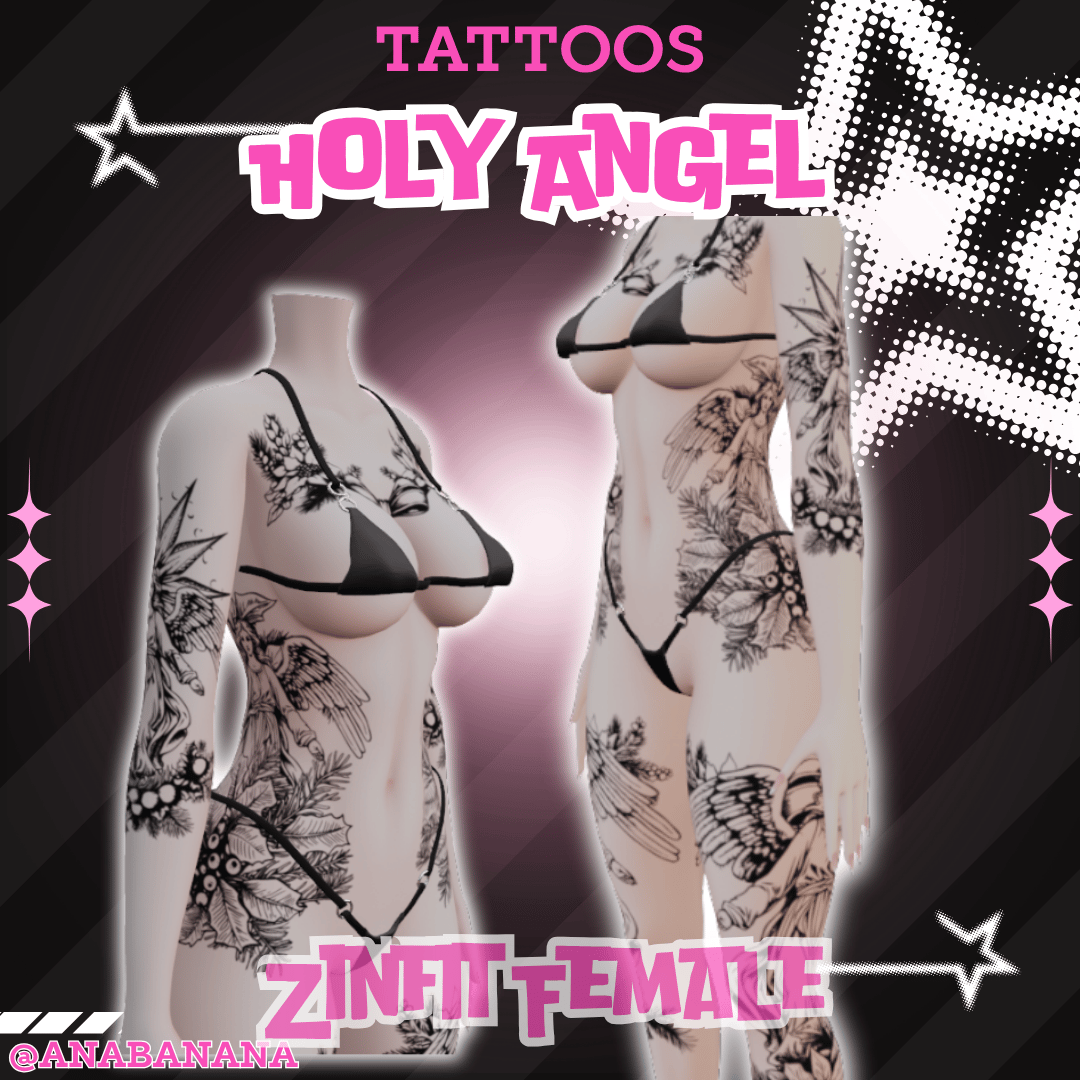 😇 Holy Angel Tatts | Zinfit Female