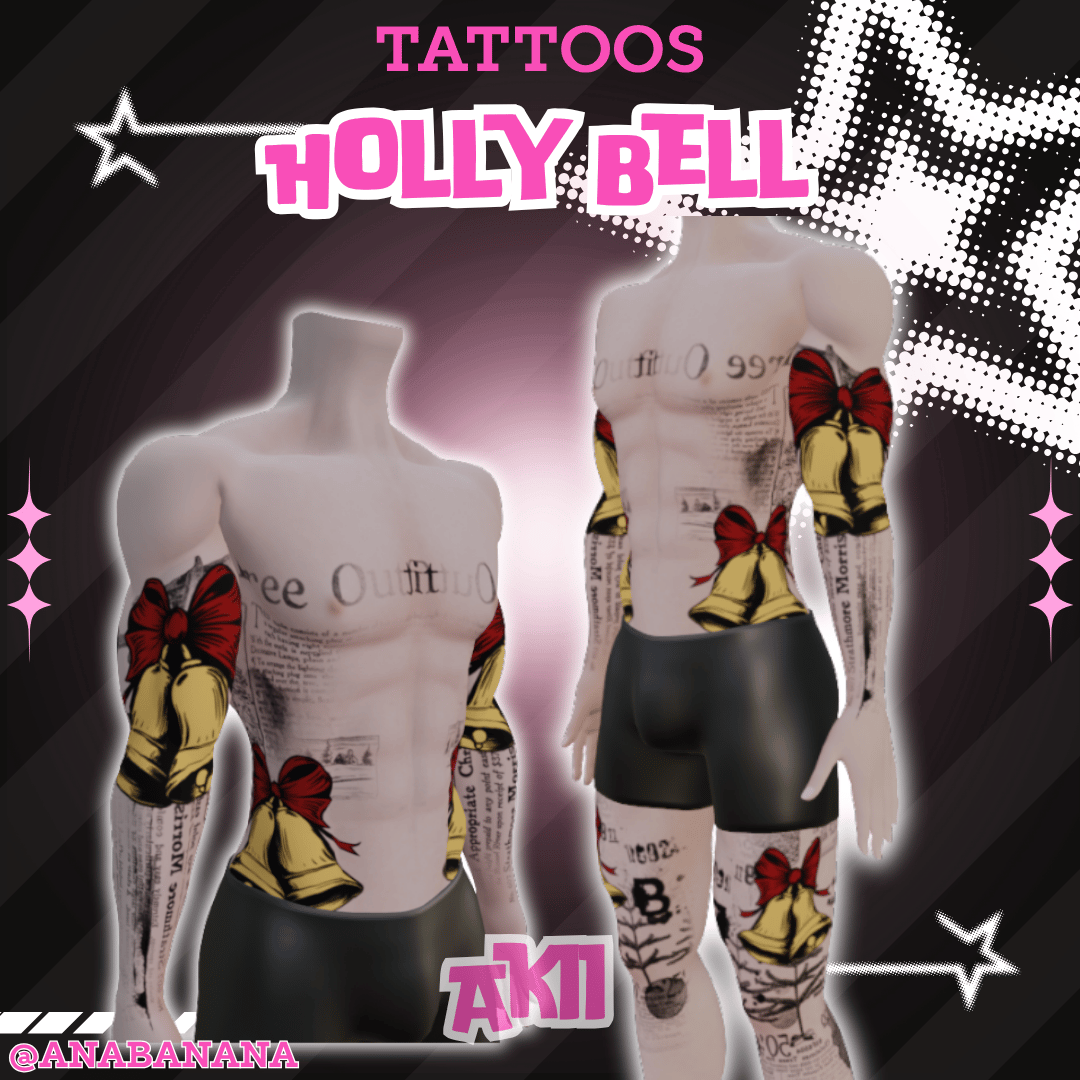 🔔 Holly Bell Tatts |  Akii 