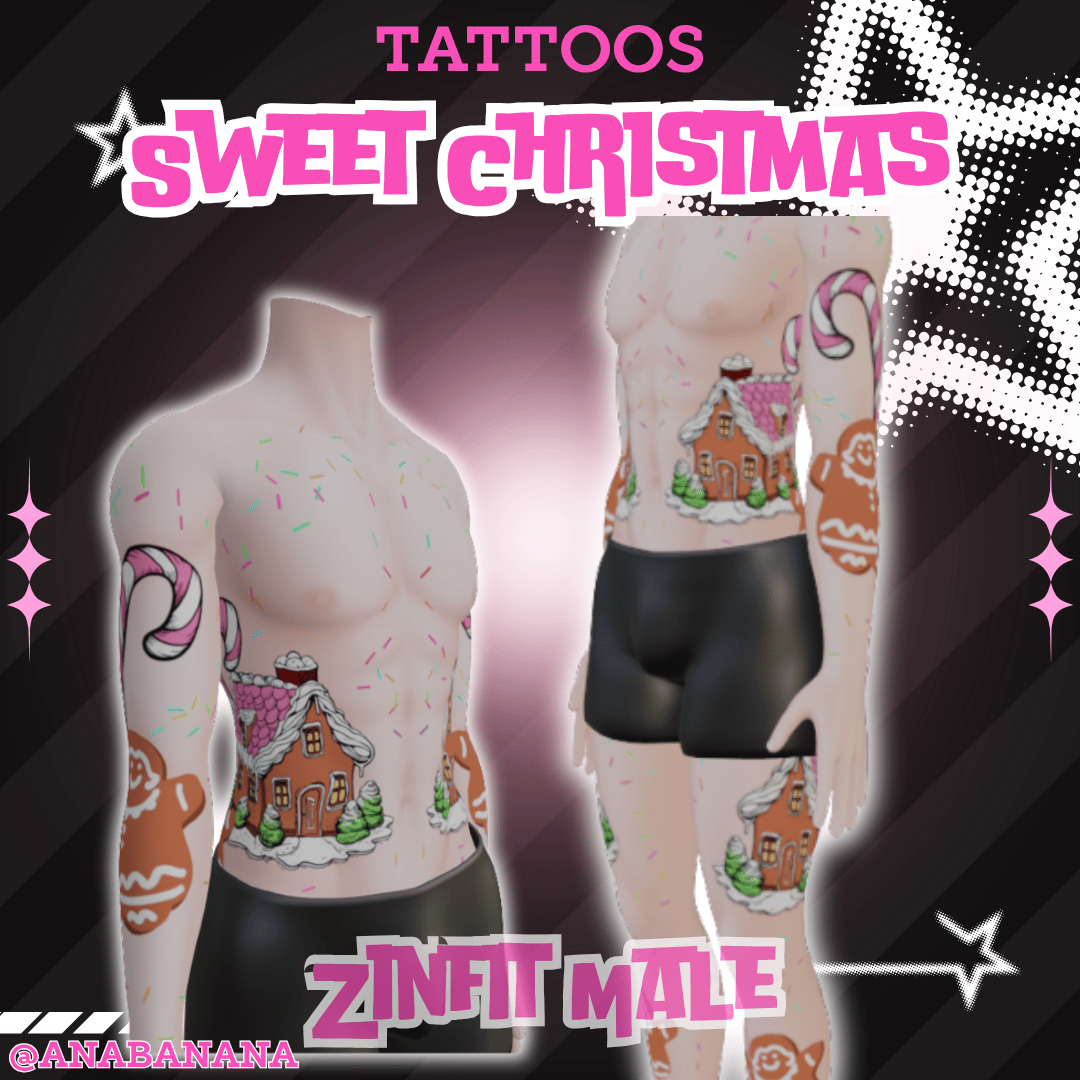 🍪 Sweet Christmas Tatts | Zinfit Male