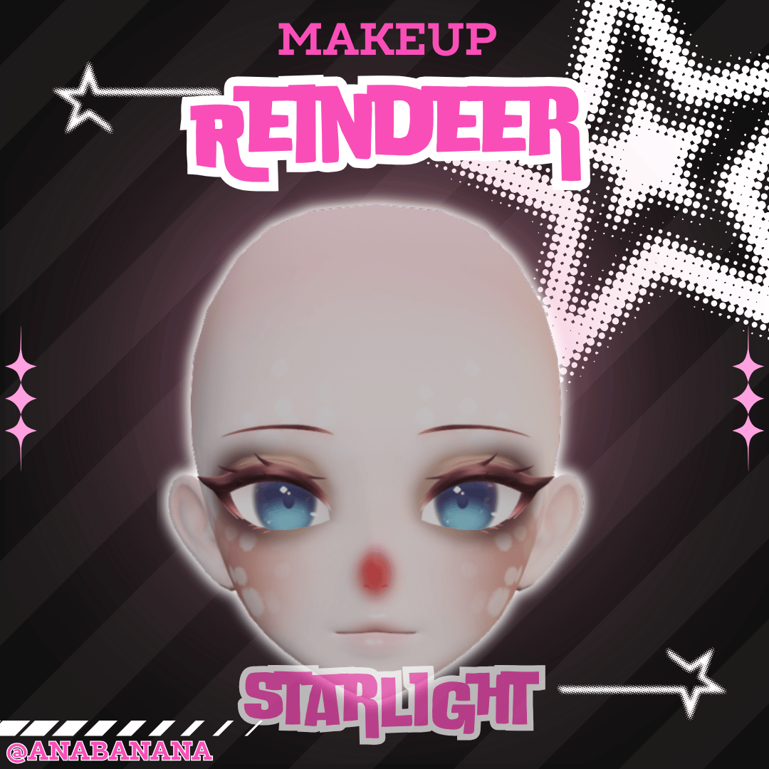 🦌Reindeer Makeup |  Starlight