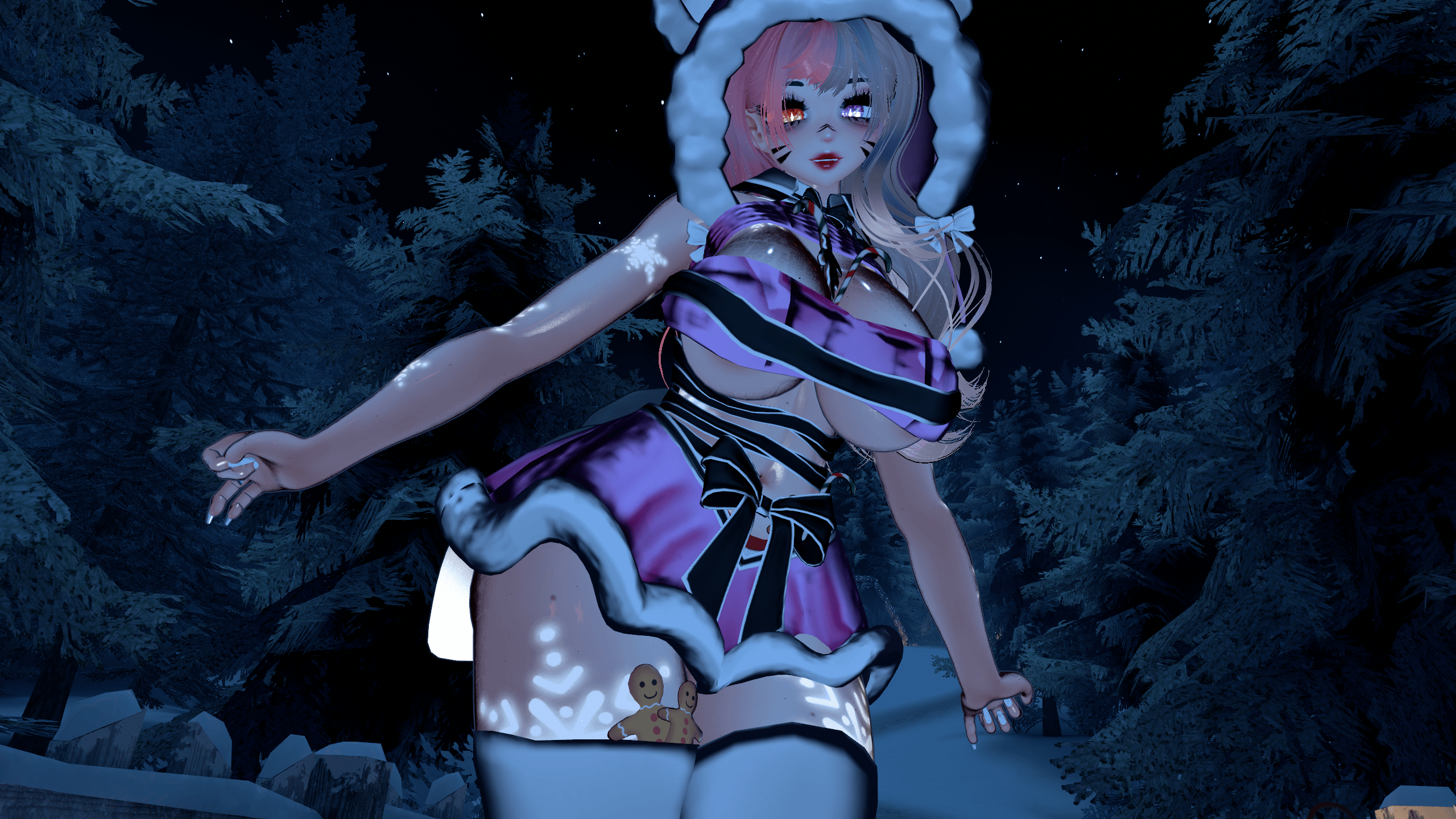 (J:)🦊 Snowpuff | Vrcft + Pc + Quest + MMD