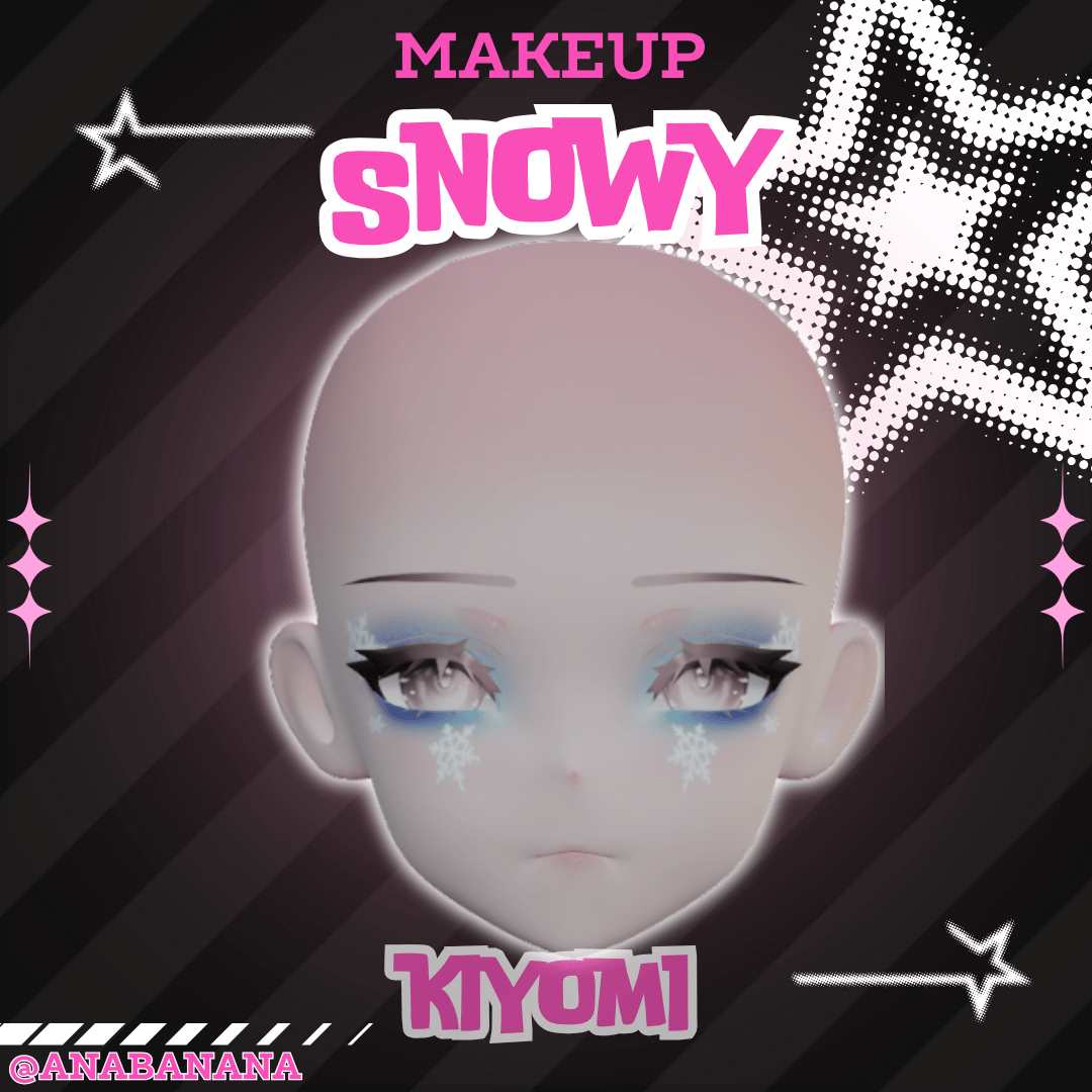 (J:)❄️Snowflake Makeup | Cici + Starlight + Kiyomi