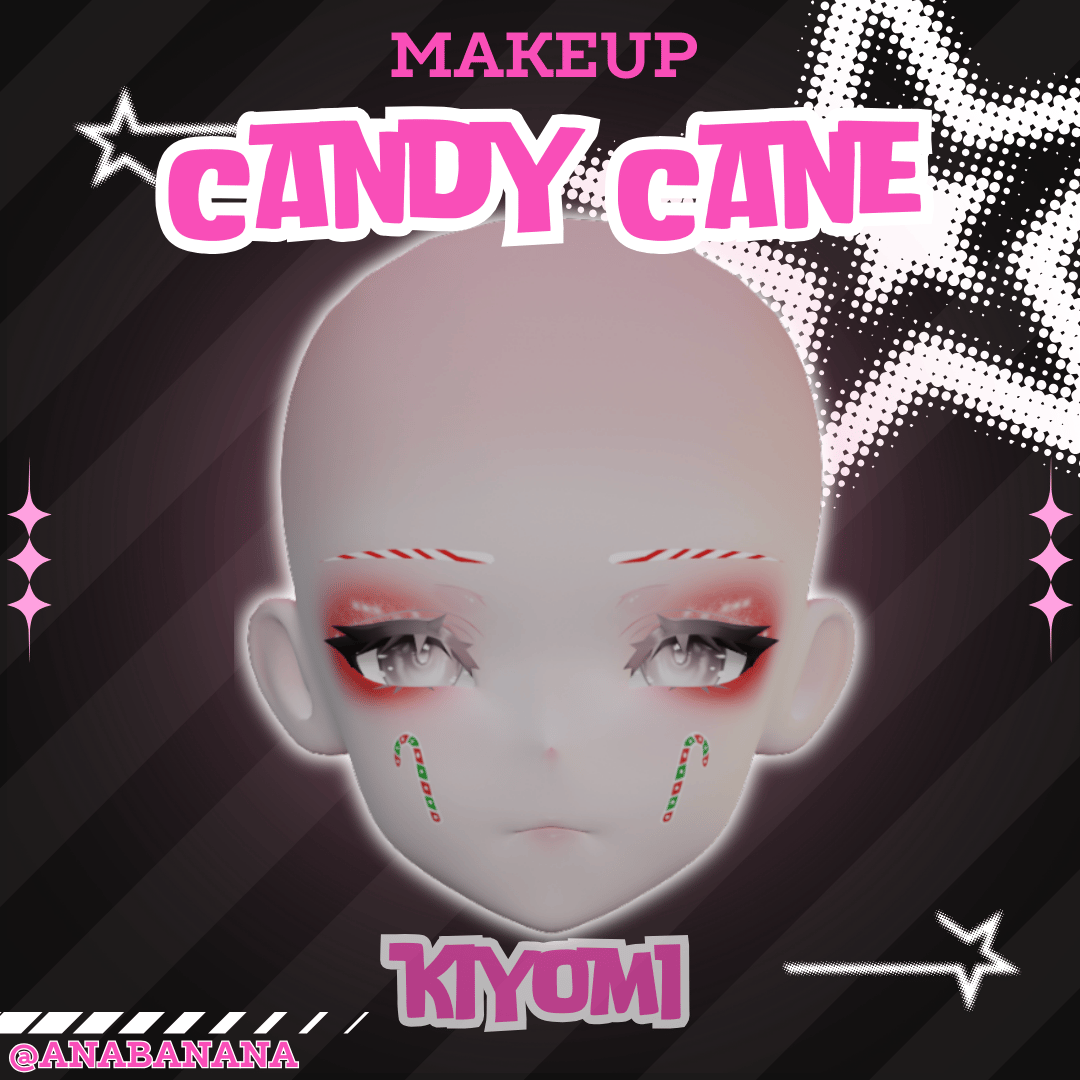 🍬Candy Cane Makeup |  Kiyomi