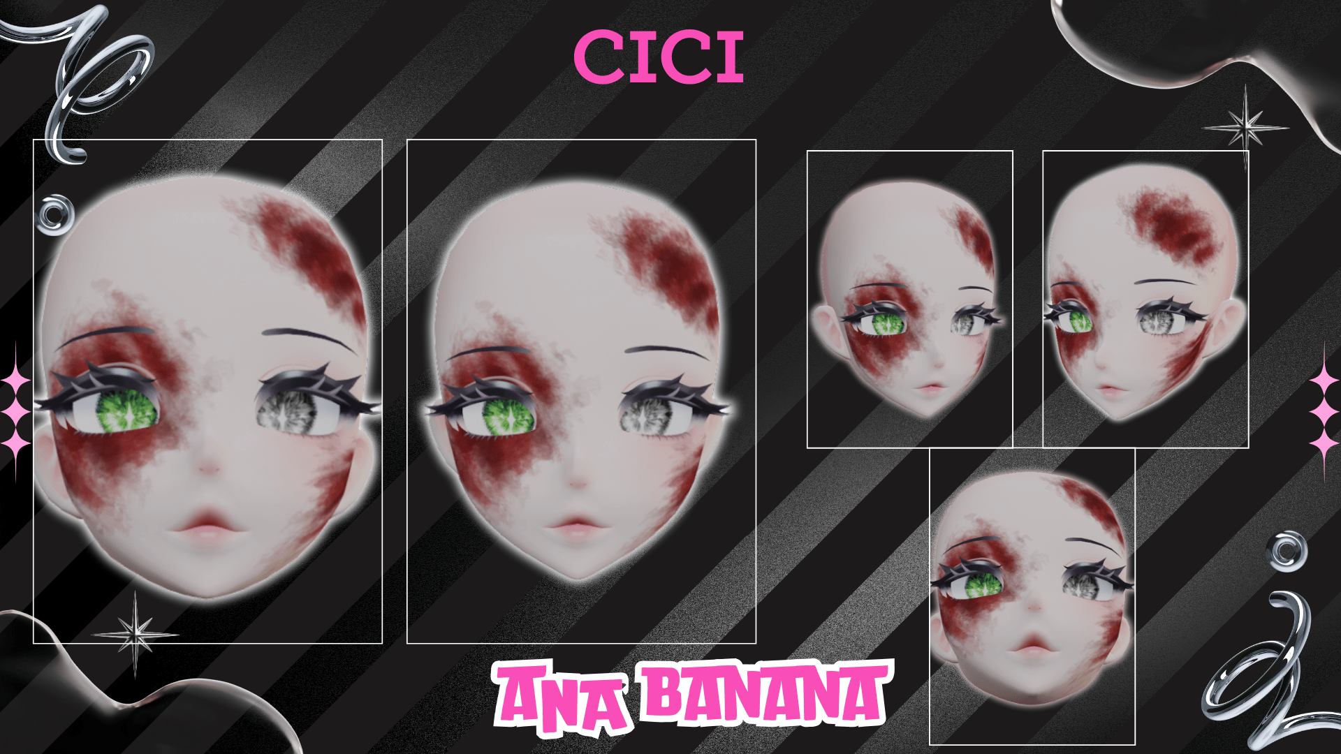 🚗 Road Rash Makeup | Cici