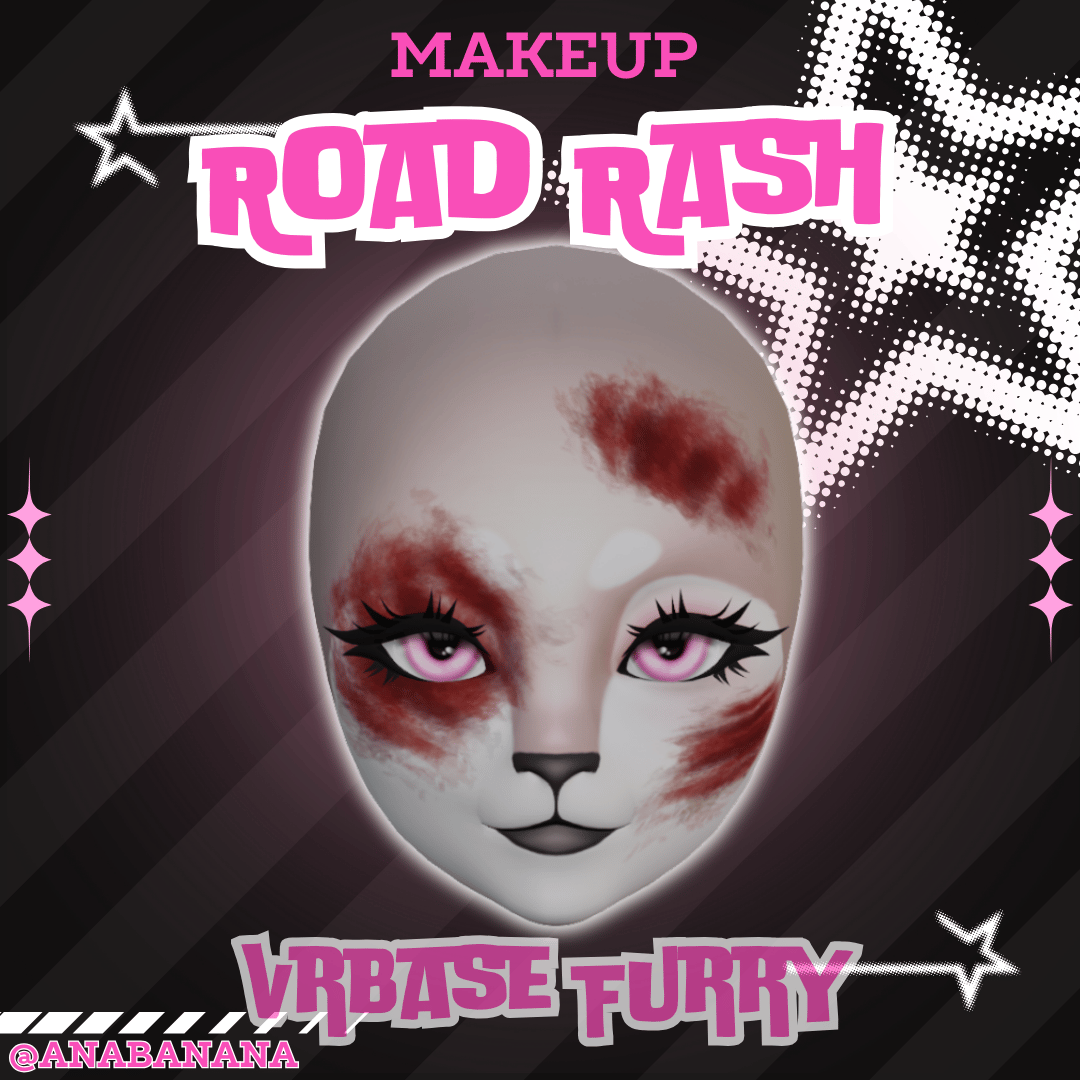 🚗 Road Rash Makeup | VRB Furry