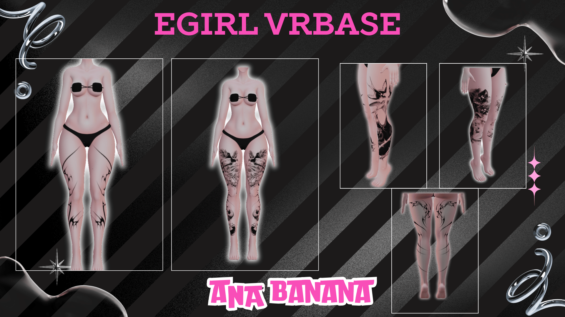 🖊️ Leg Bundle Tatts | Vrbase