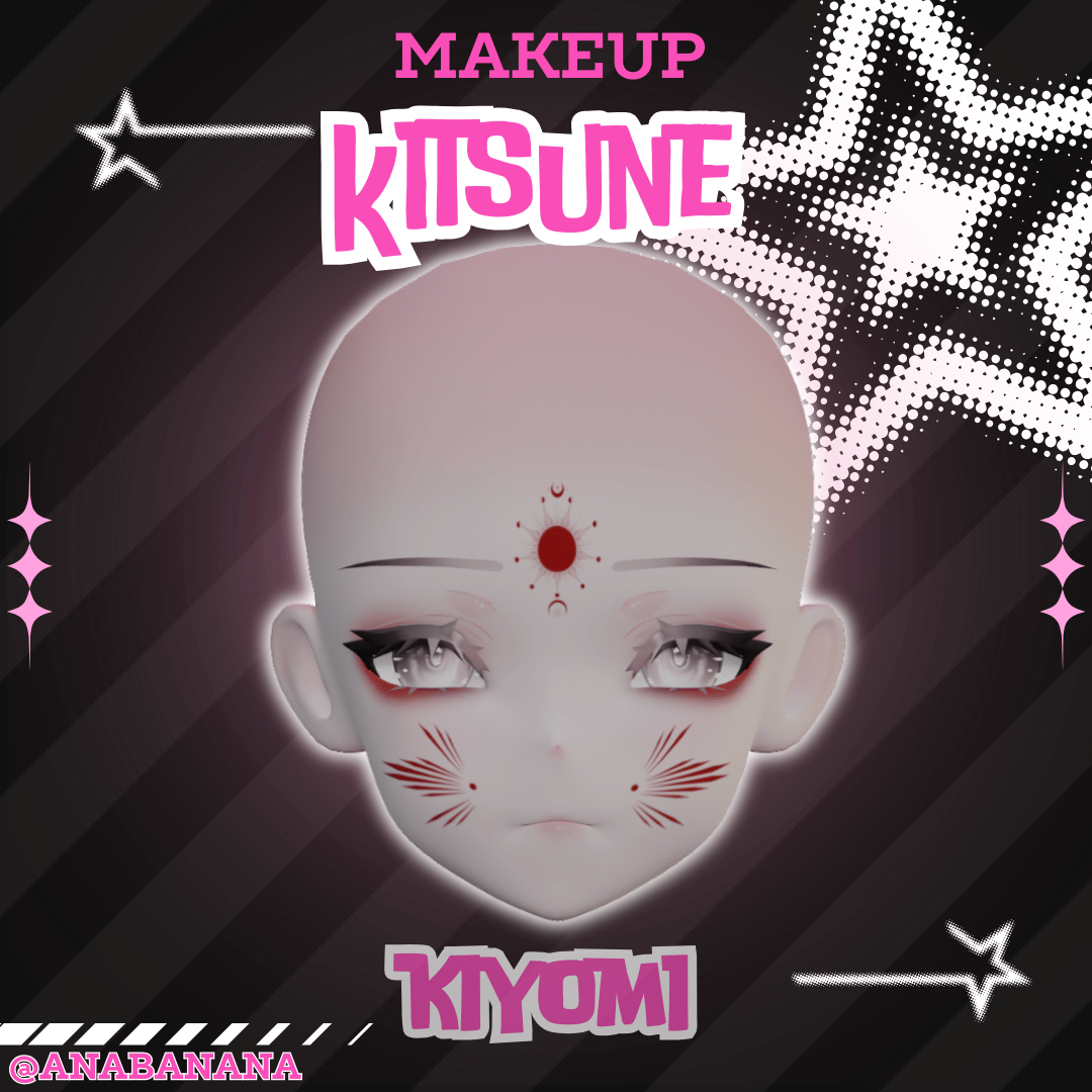 (J:) 🦊Kitsune Makeup | Cici + Starlight + Kiyomi + VRB Furry