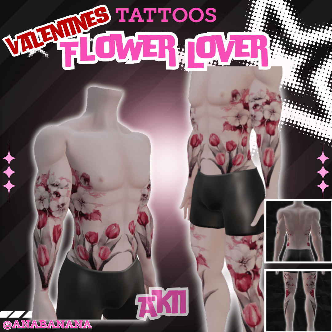 🌷 Flower Lover Tatts | Akii