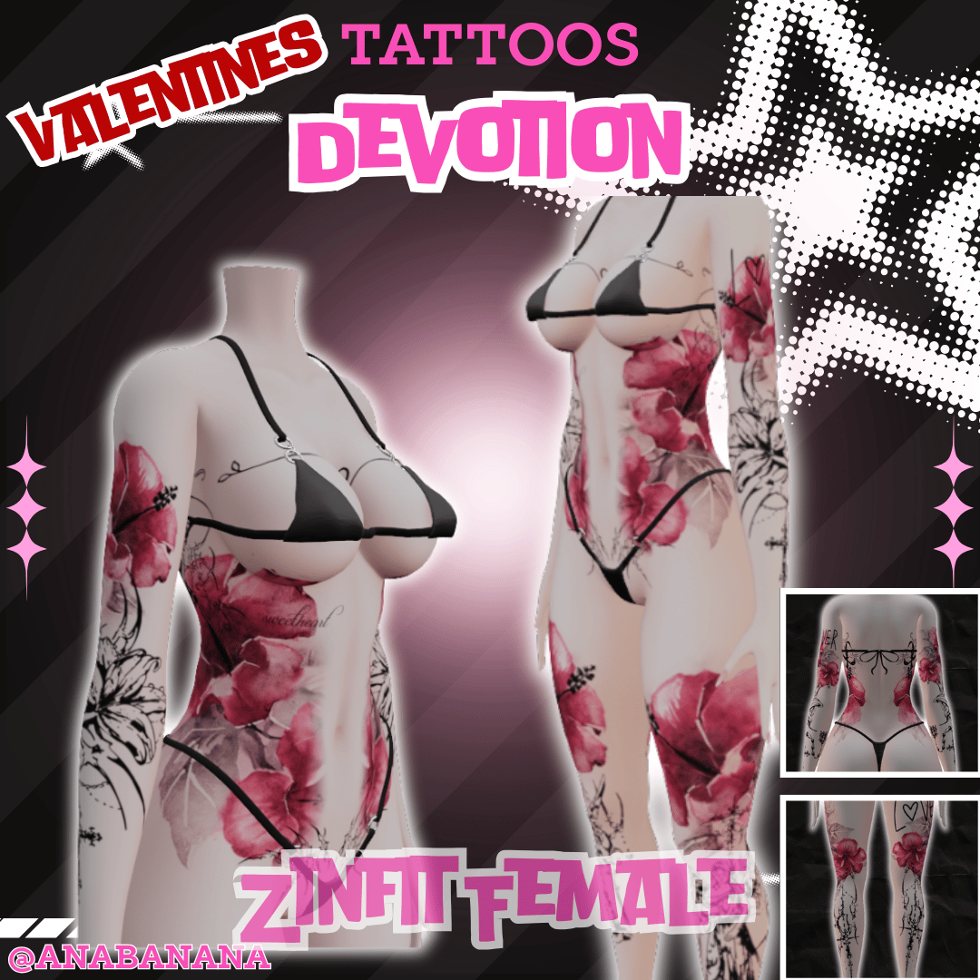 🫀 Devotion Tatts | Zinfit Female