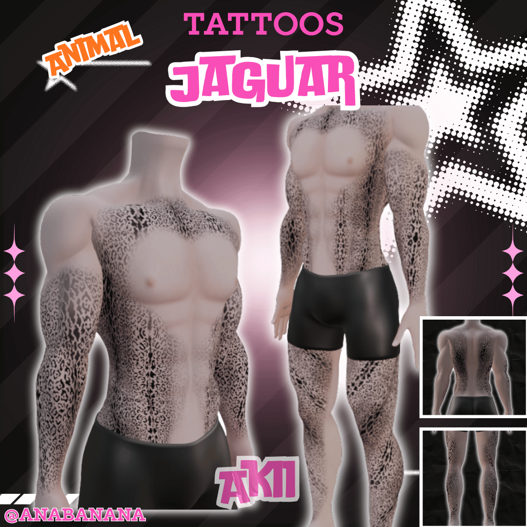 🐆 Animal Jaguar Tatts | Akii