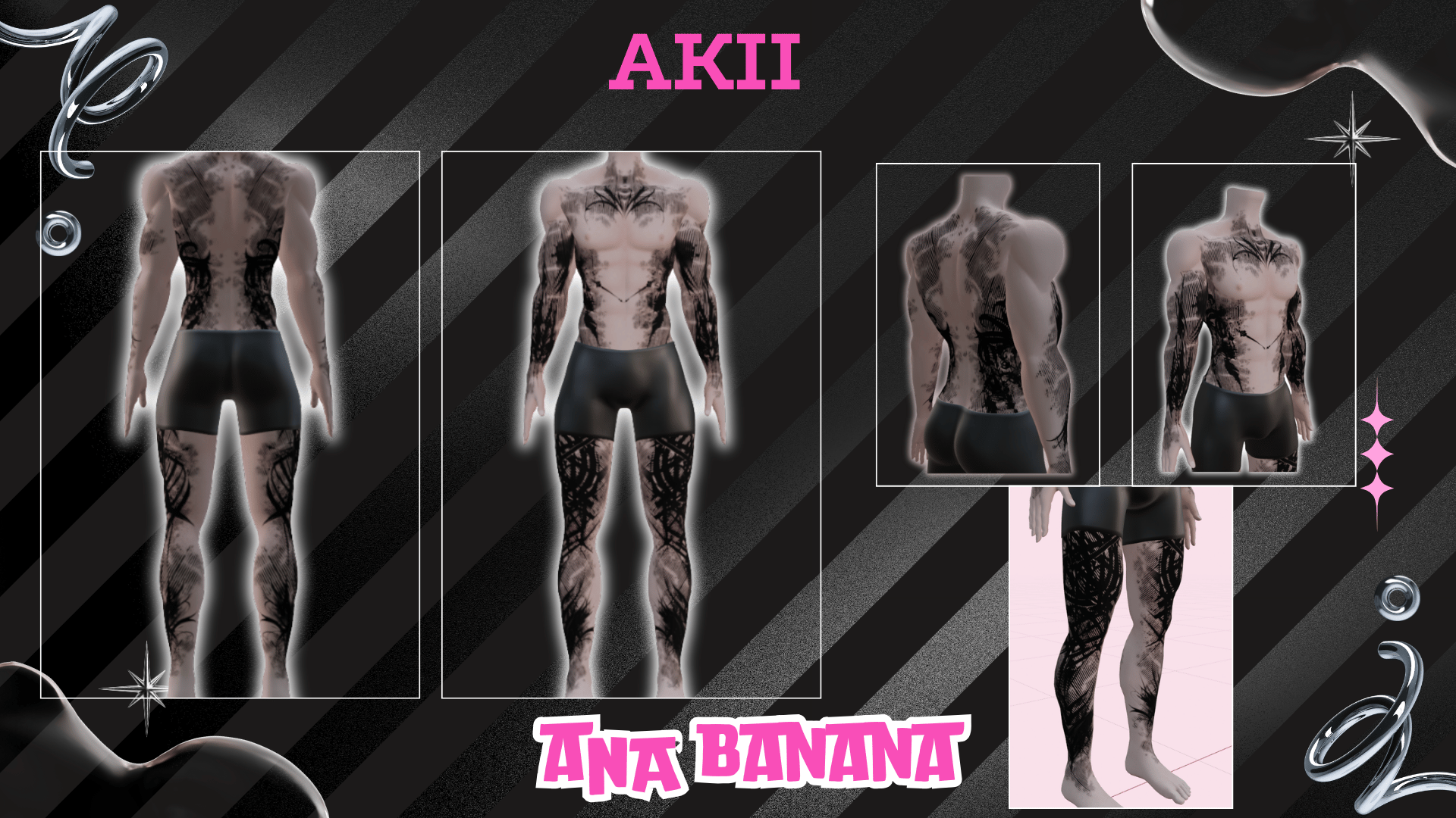 πBlack Hole Tatts | Akii