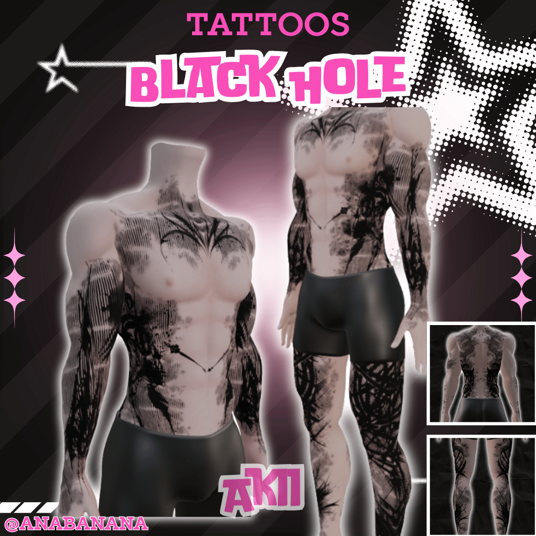 πBlack Hole Tatts | Akii