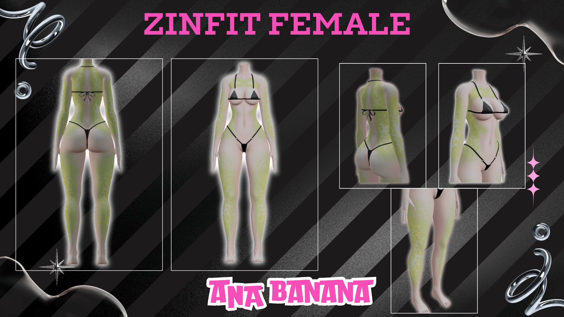 ☘️ Irish Luck Tatts | Zinfit Female