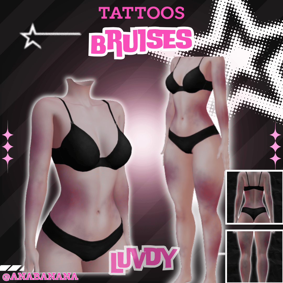 ✊ Bruises Tatts | Luvdy