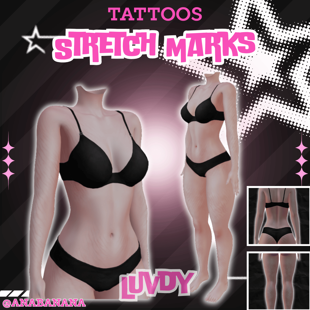 ❤️ Stretch Marks Tatts | Luvdy