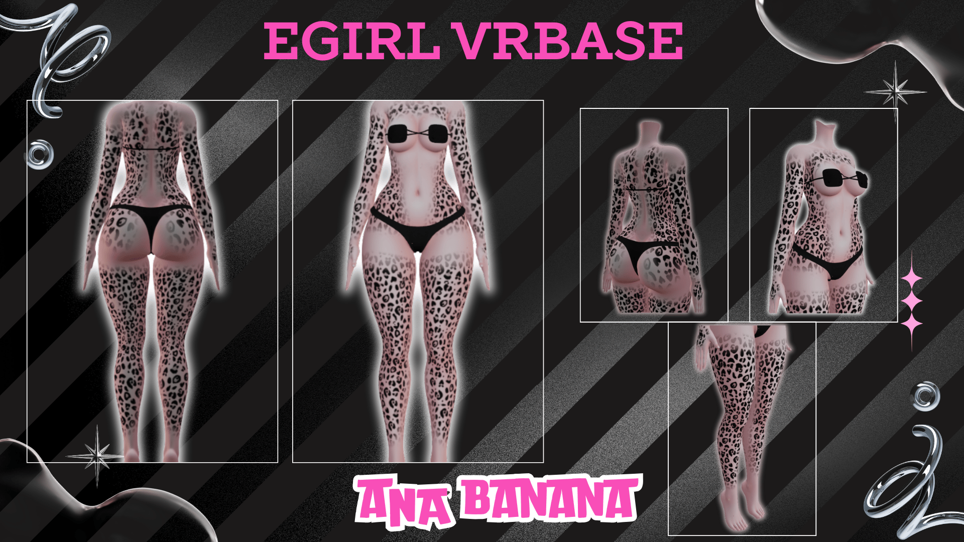 (All) : π Animal Leopard Tatts | Vrbase + Akii + Zinfit F/M