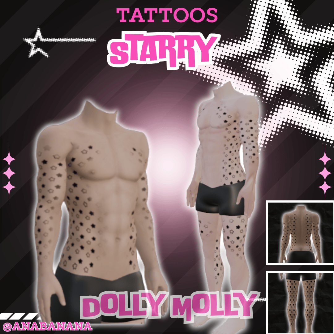 (J) : ⭐ Starry Tatts | Multi-Base Compatible