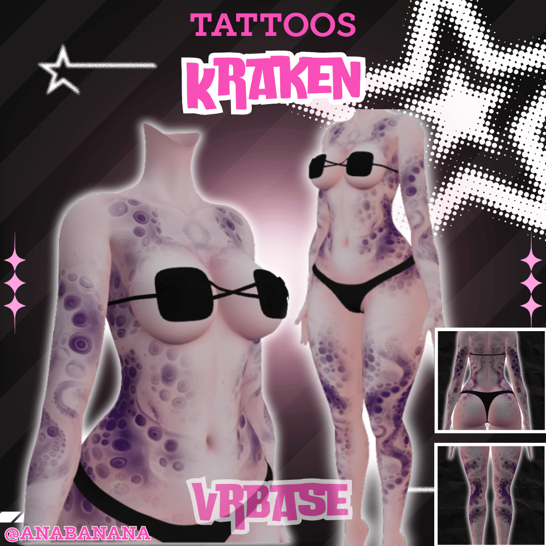 🦑 Kraken Tatts | Vrbase