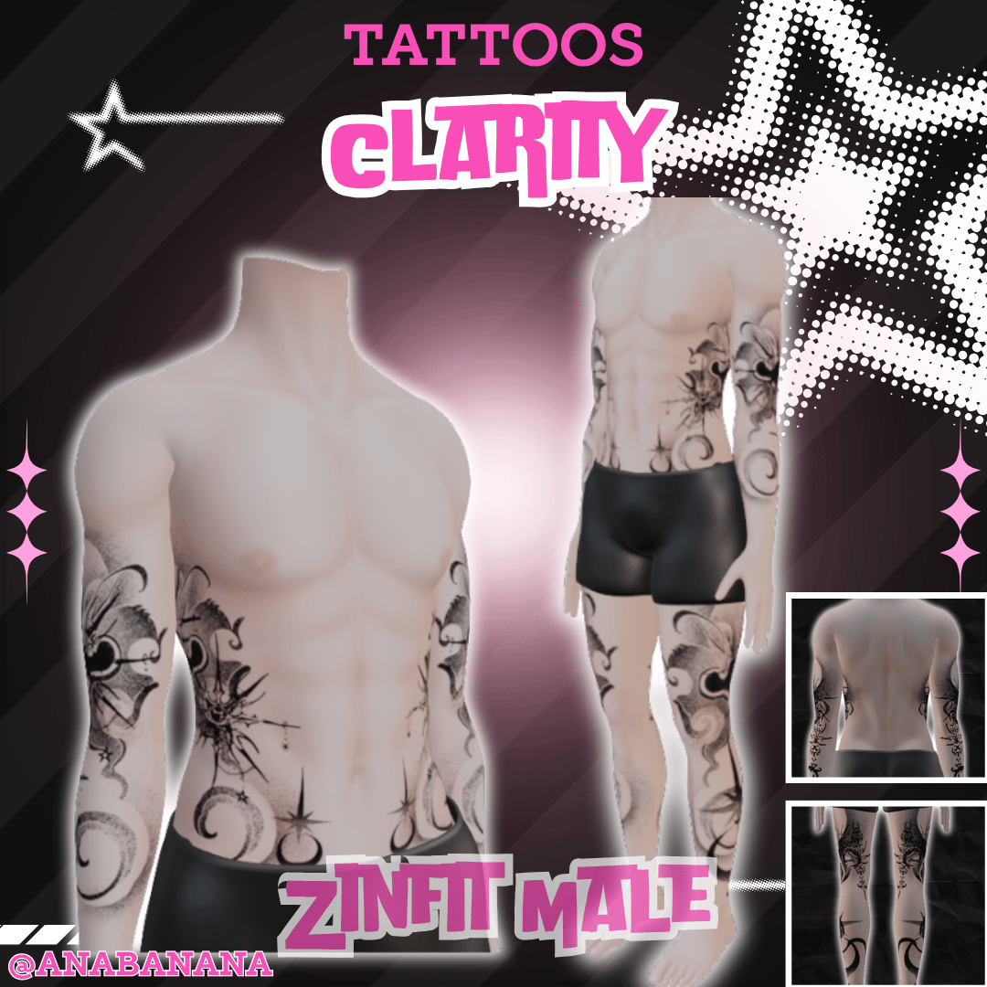 🧠 Clarity Tatts | Zinfit Male