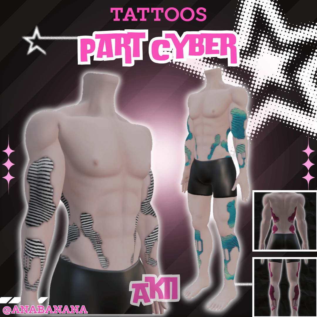 🤖 Part Cyber Tatts | Akii