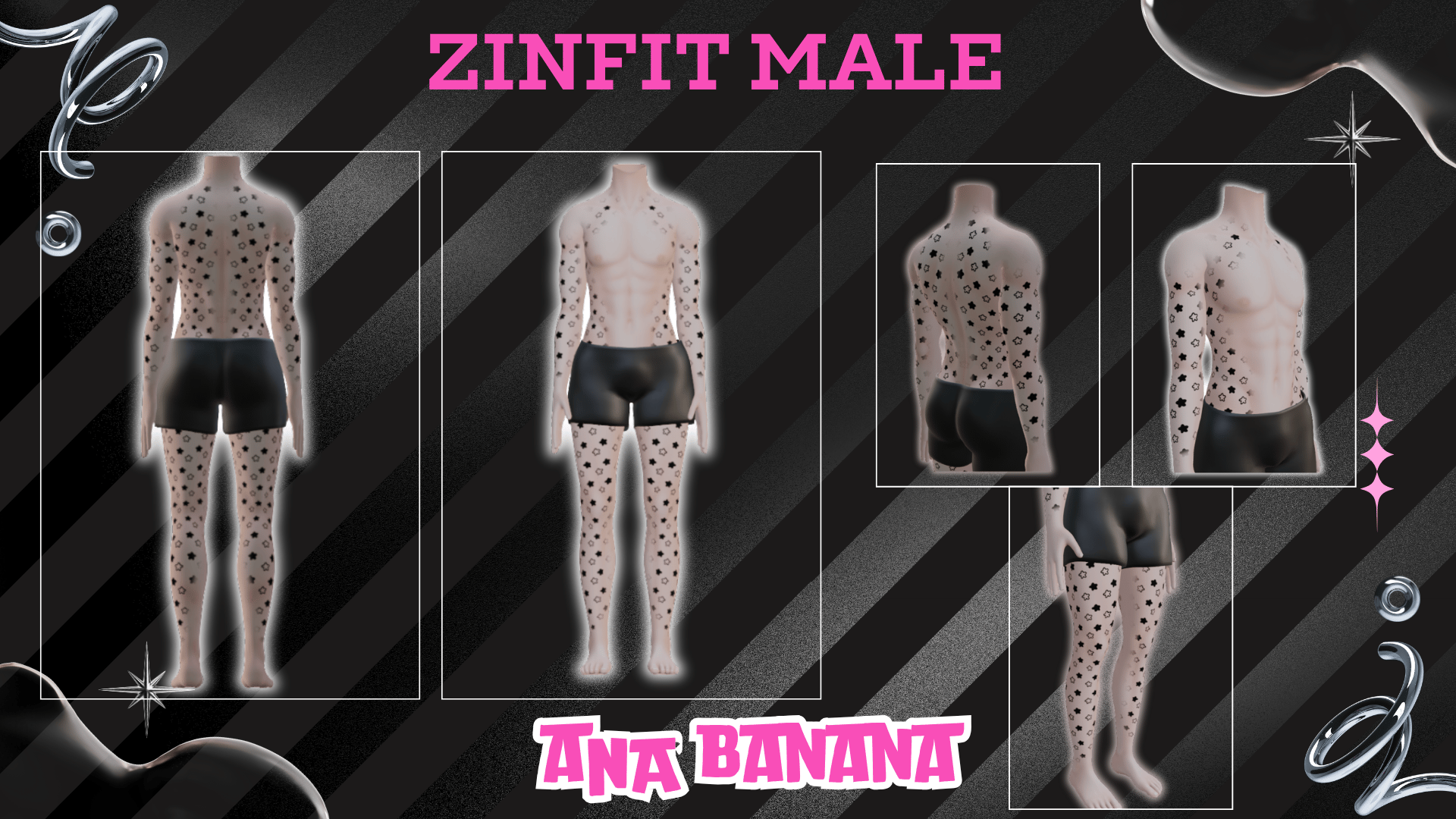 ⭐ Starry Tatts | Zinfit Male