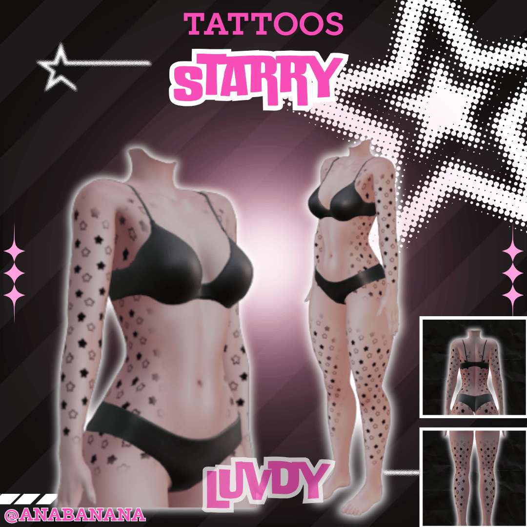 ⭐ Starry Tatts | Luvdy