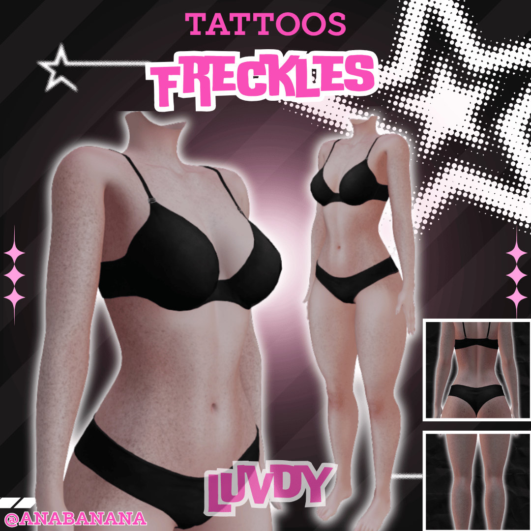 ❤️ Freckles Tatts | Luvdy