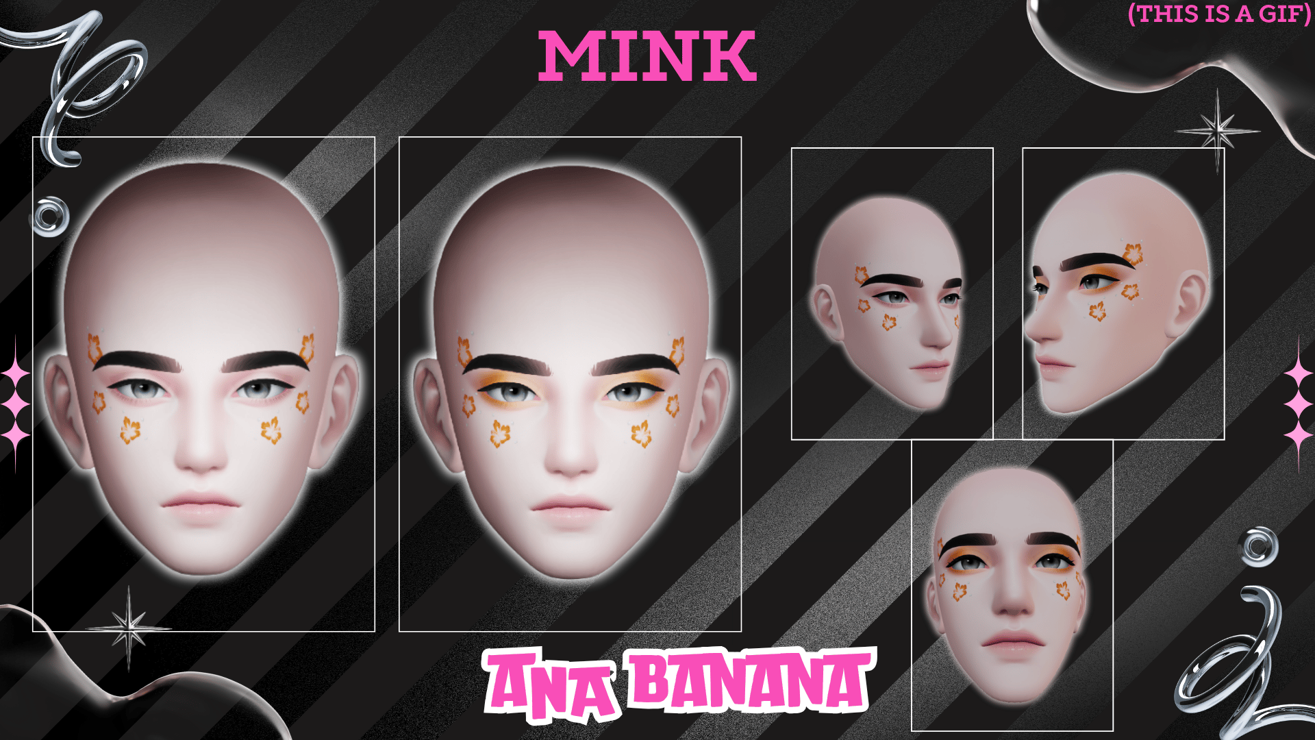 (J) : 🌺 Floral Makeup | Multi-Head Compatible
