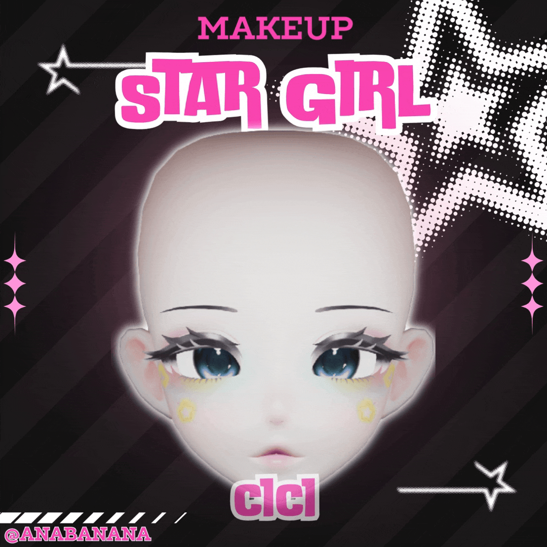 (J) : 🌟 Star Girl Makeup | Multi-Head Compatible