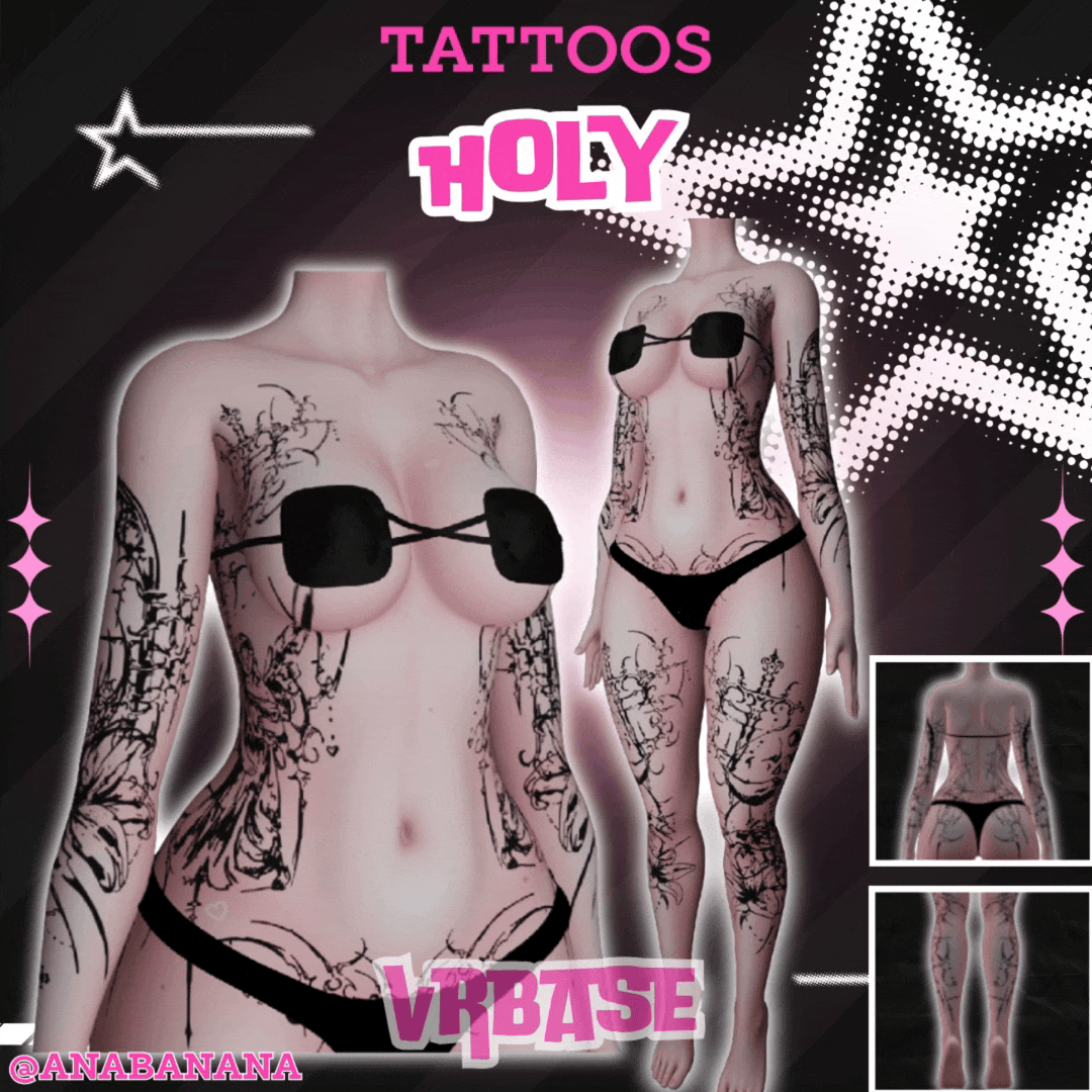 (J) : ✝️ Holy Tatts | Multi-Base Compatible