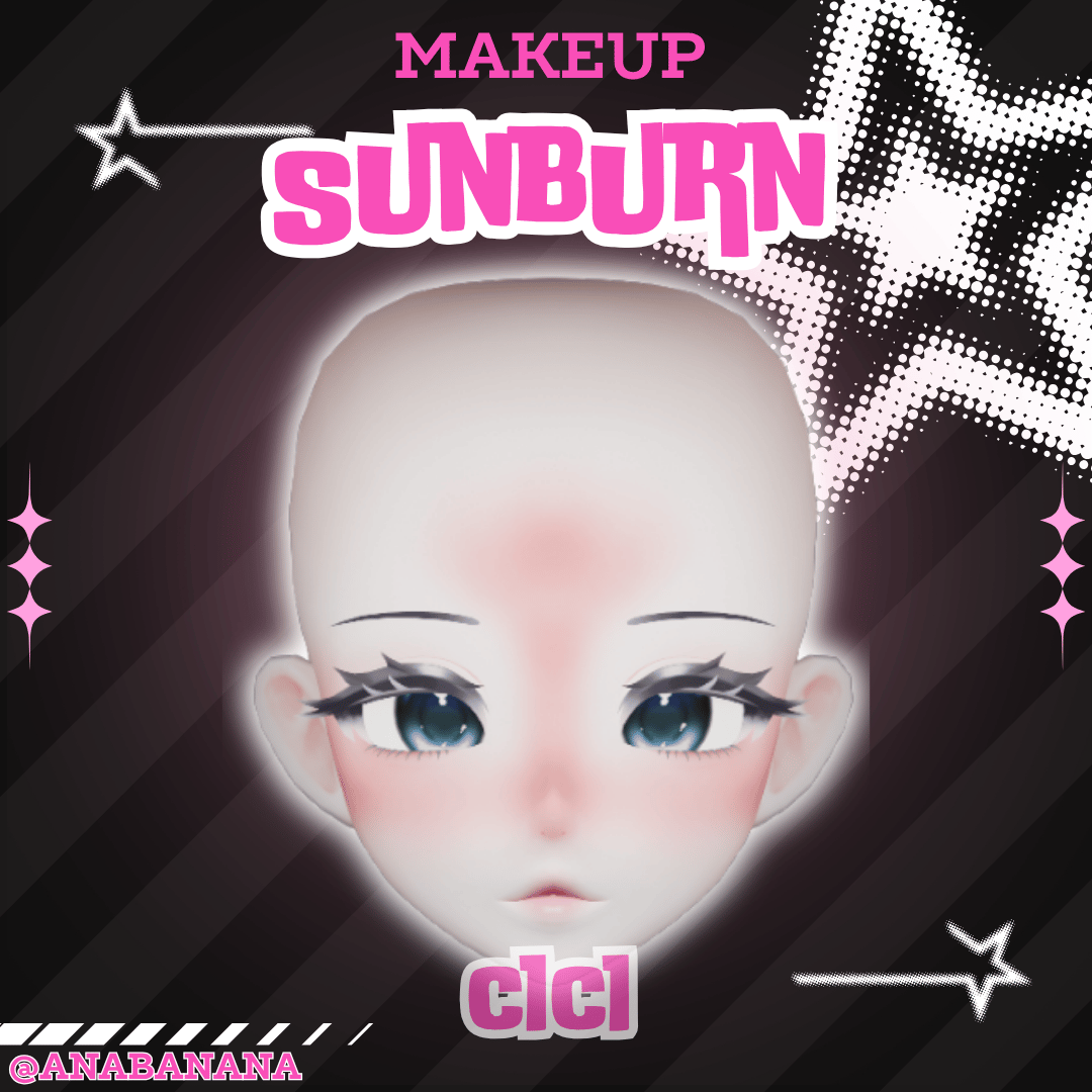 (J) : 🌟 Sunburn Makeup | Multi-Head Compatible