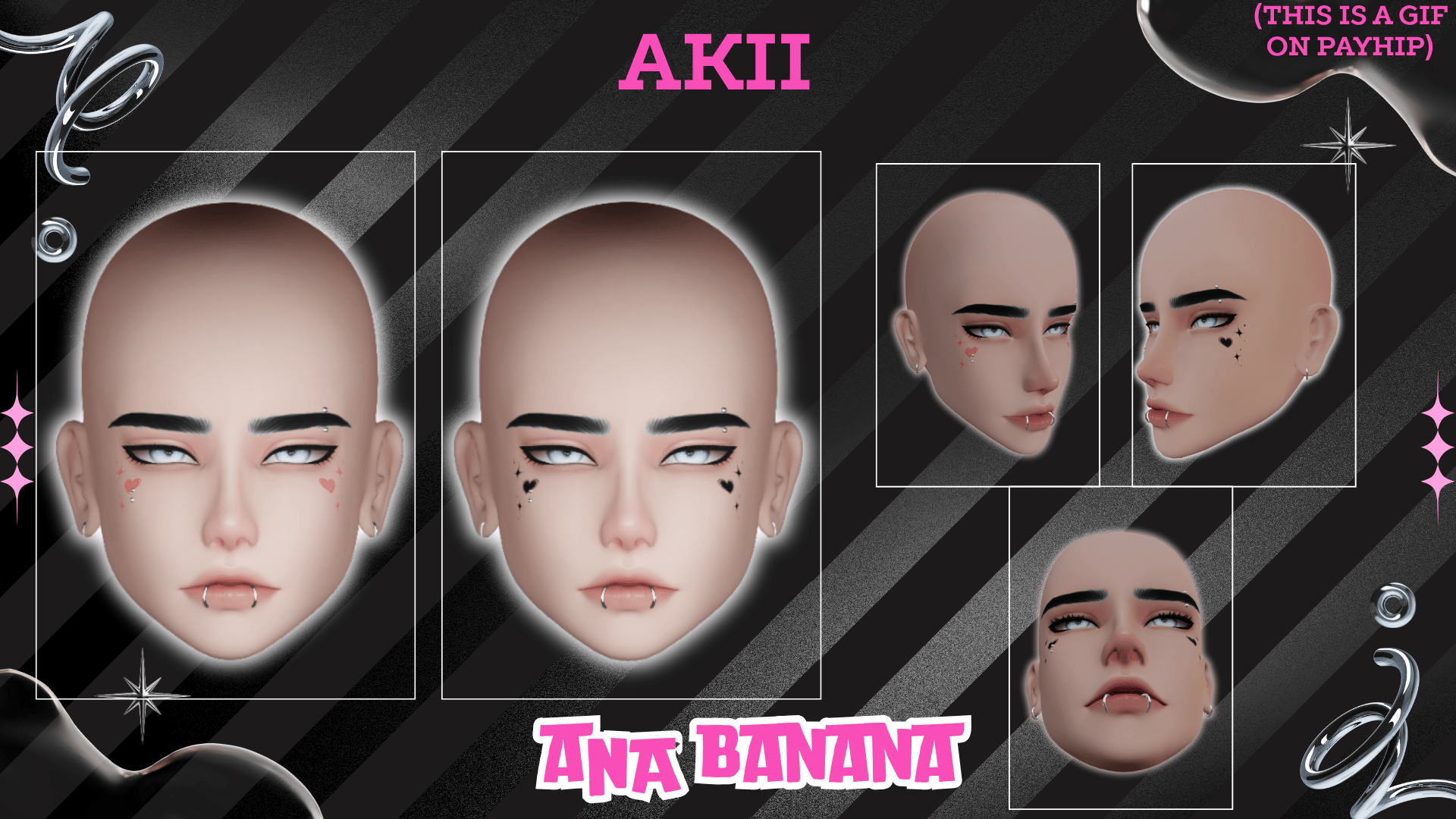 (J) : 🩷 Lovely Marks Makeup | Multi-Head Compatible