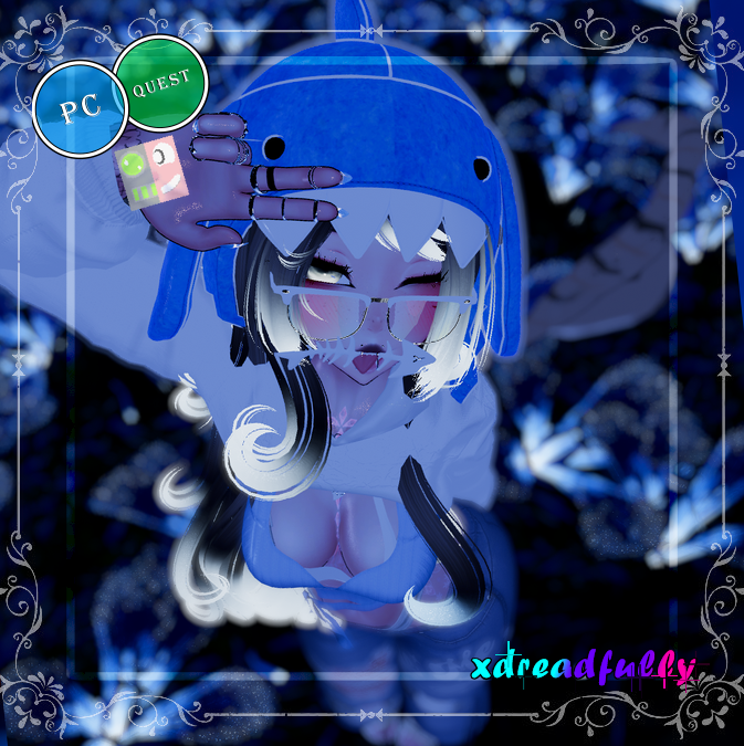 ⌞Mayla the shark⌝ PC n QUEST VRCFT