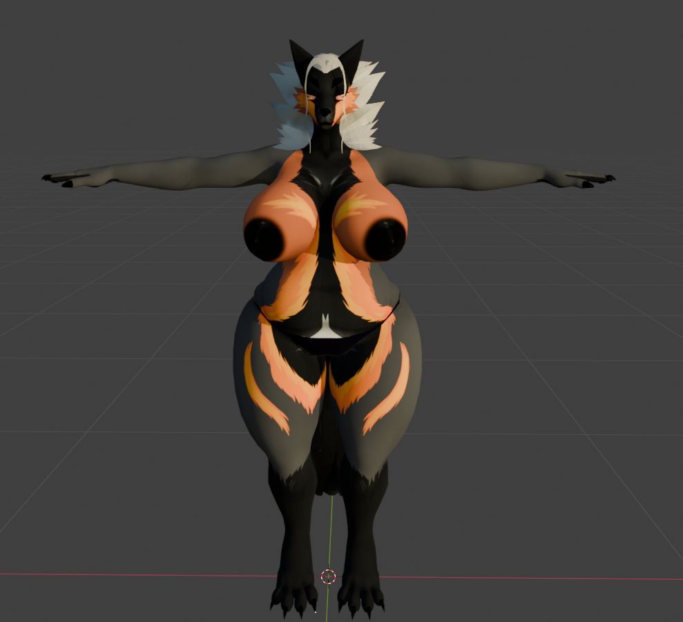 "VIX" || VRChat Furry Avatar