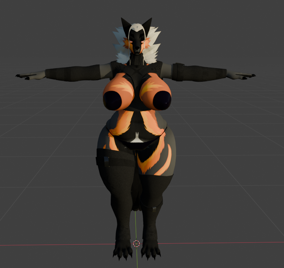 "VIX" || VRChat Furry Avatar