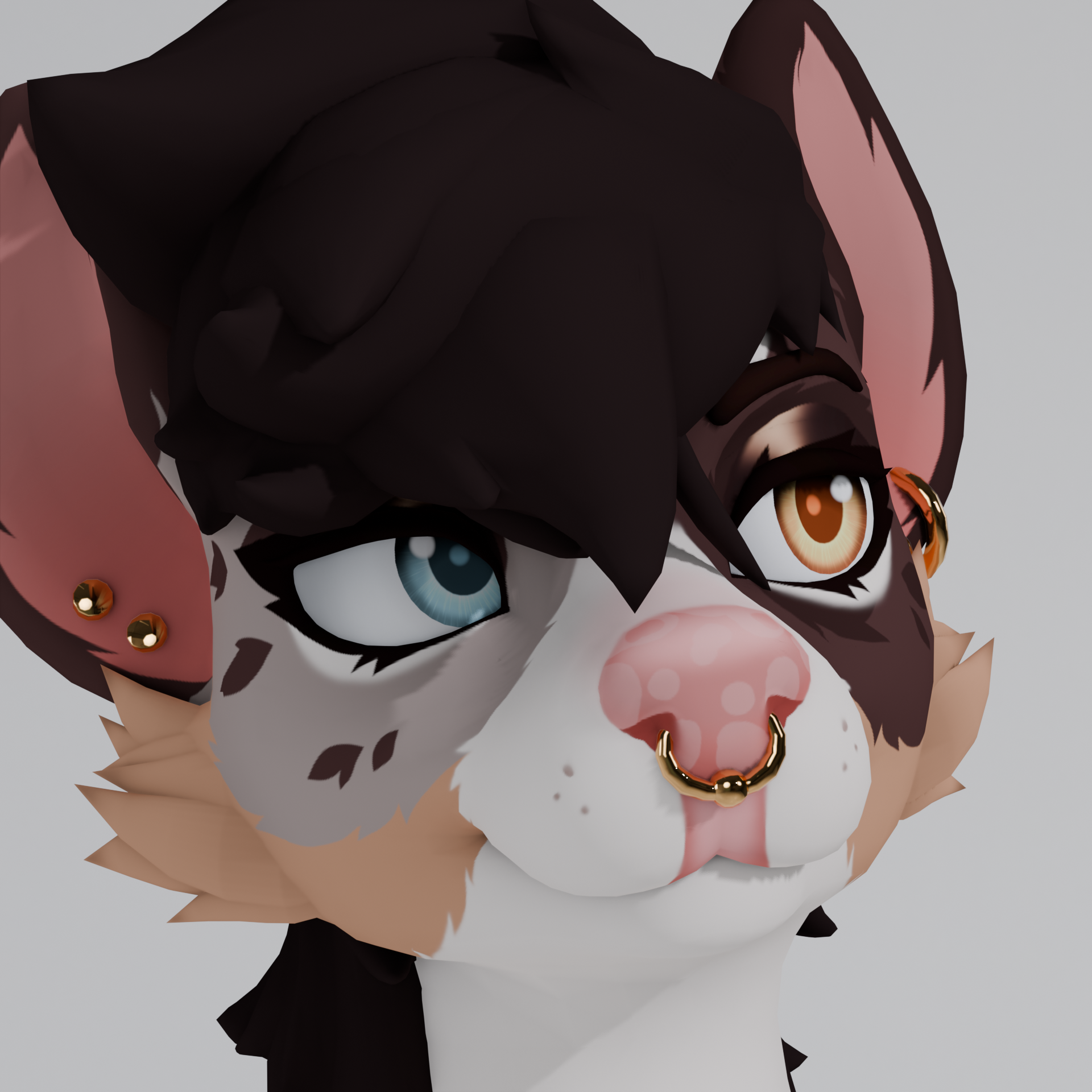 ✧ Hyenid ~ Cheek Fluff