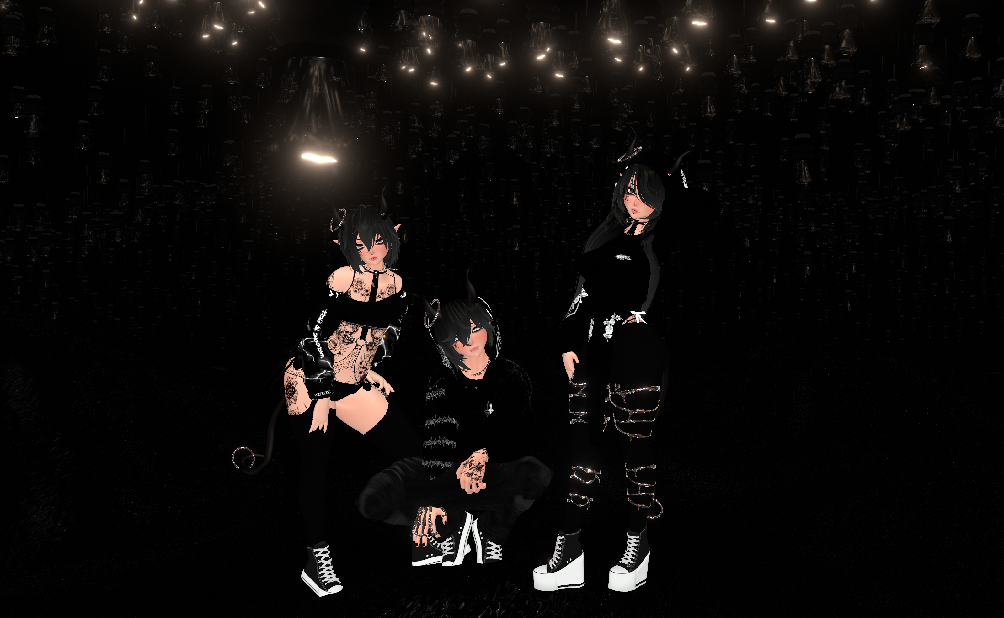 The Goth Trio - PC/QUEST