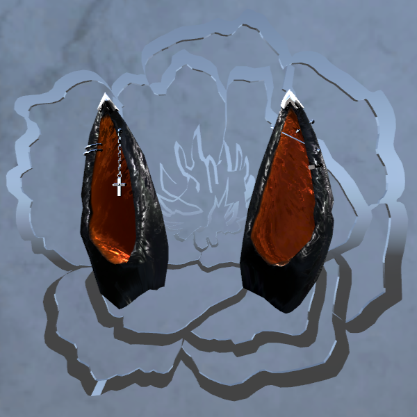 Pierced Anubis ears
