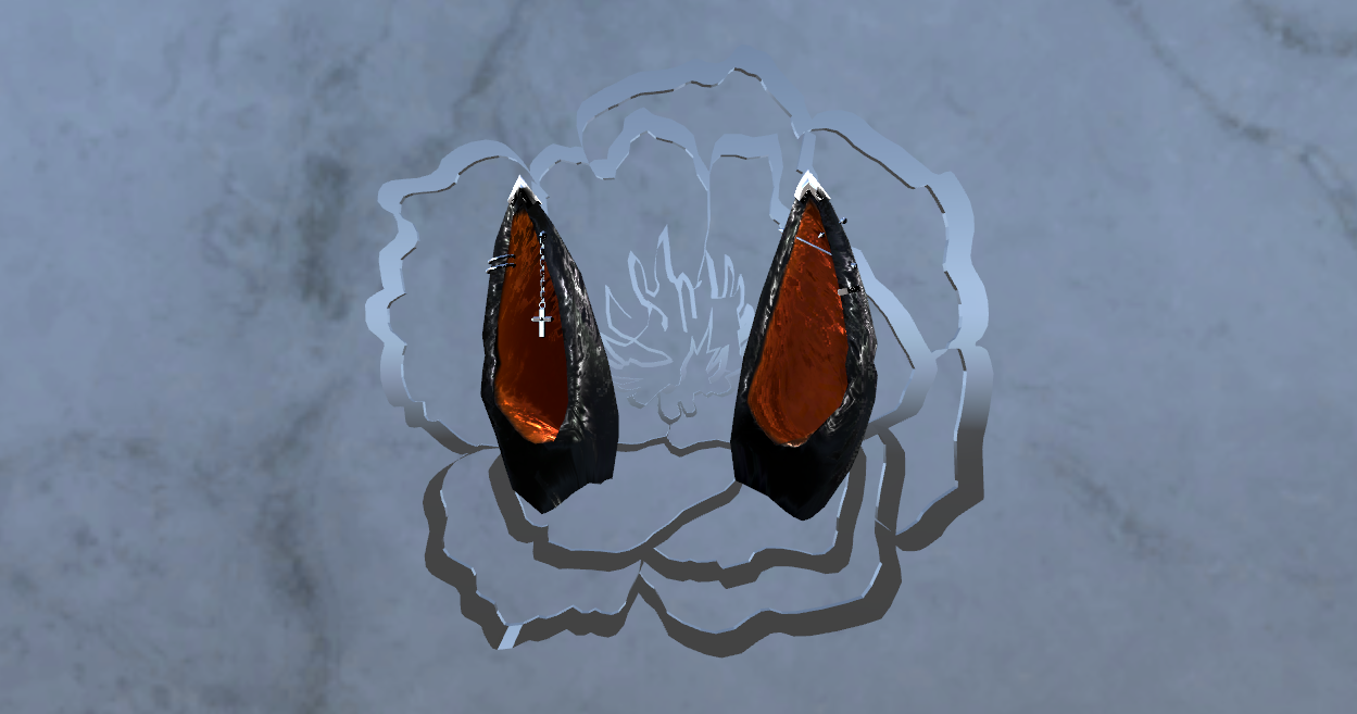 Pierced Anubis ears