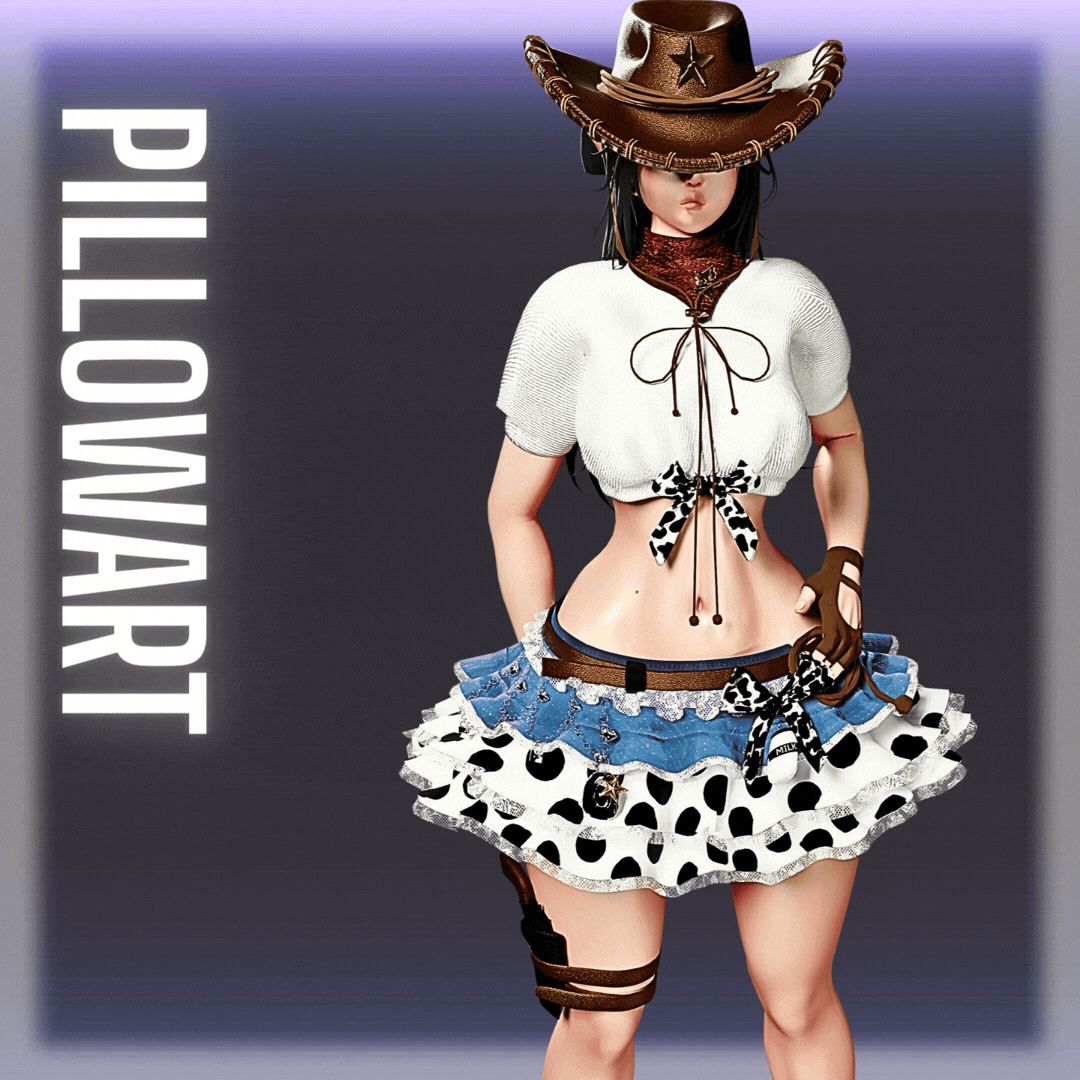 Cow Girl [OUTFIT] - by PillowArt