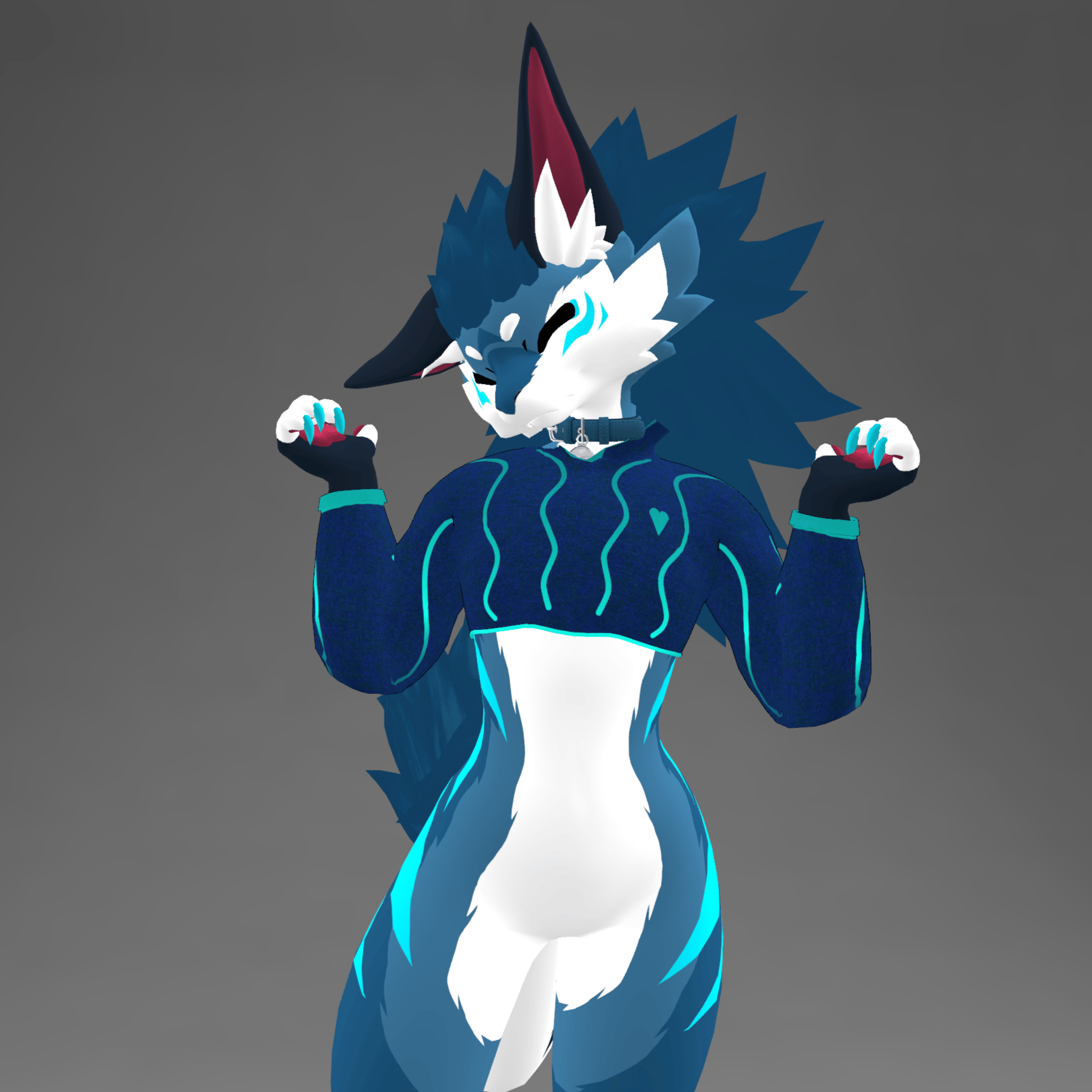 Crop Top Hoodie (Novabeast)