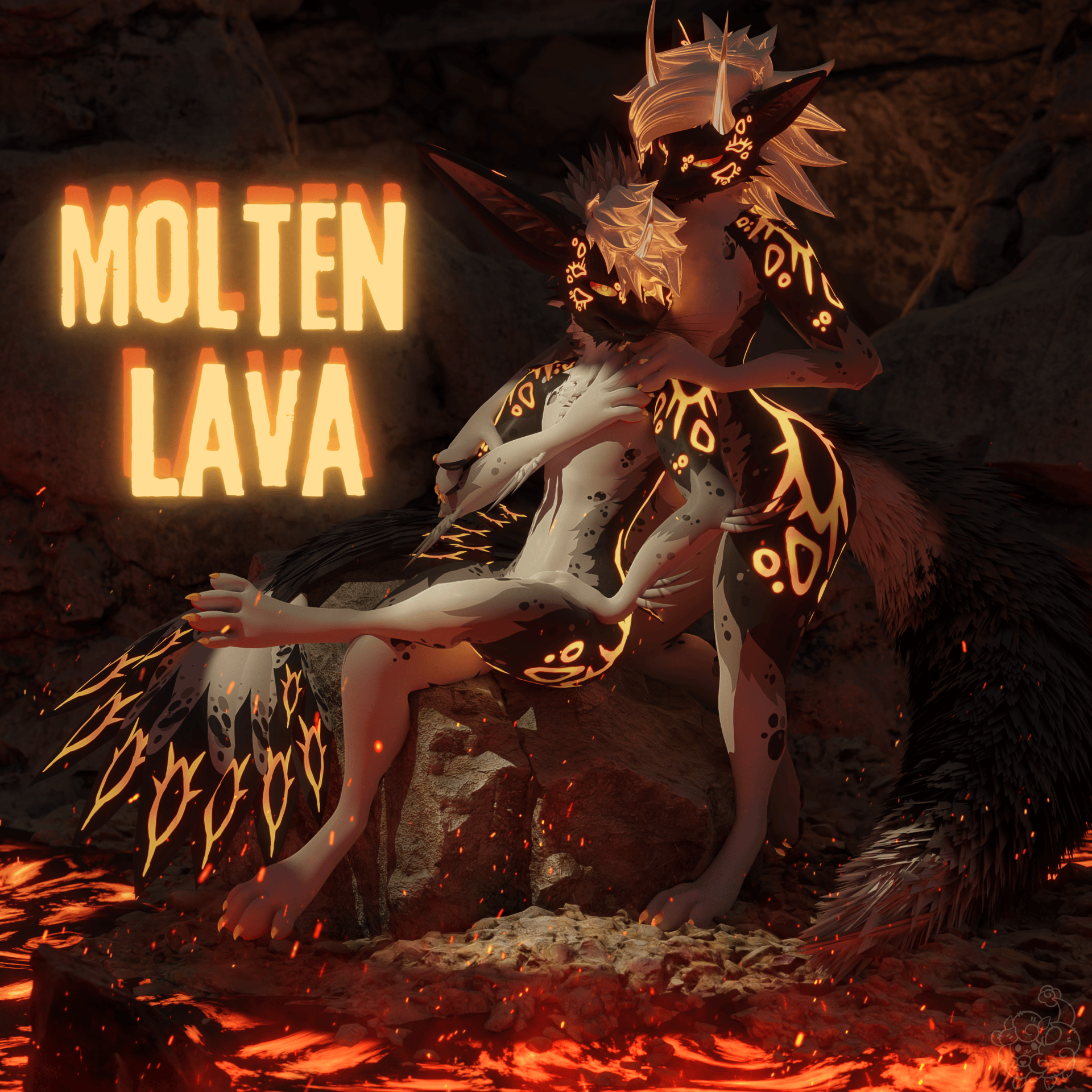 Molten Lava 𓆩𓆪 Rexouium Texture