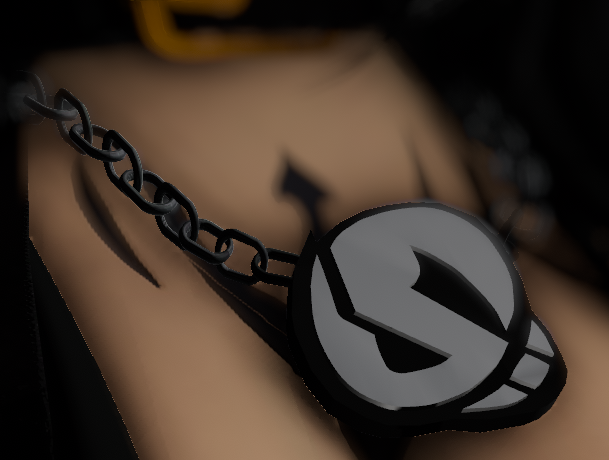 Gang bone's necklace, Vrchat asset.