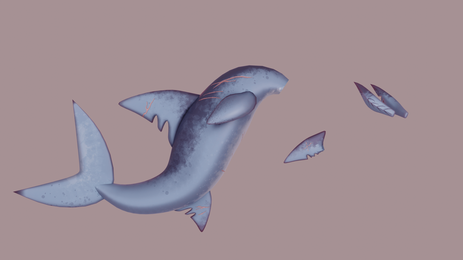 TANYA'S SHARK KIT - 3D Model Asset