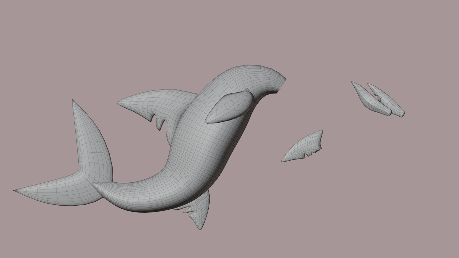 TANYA'S SHARK KIT - 3D Model Asset