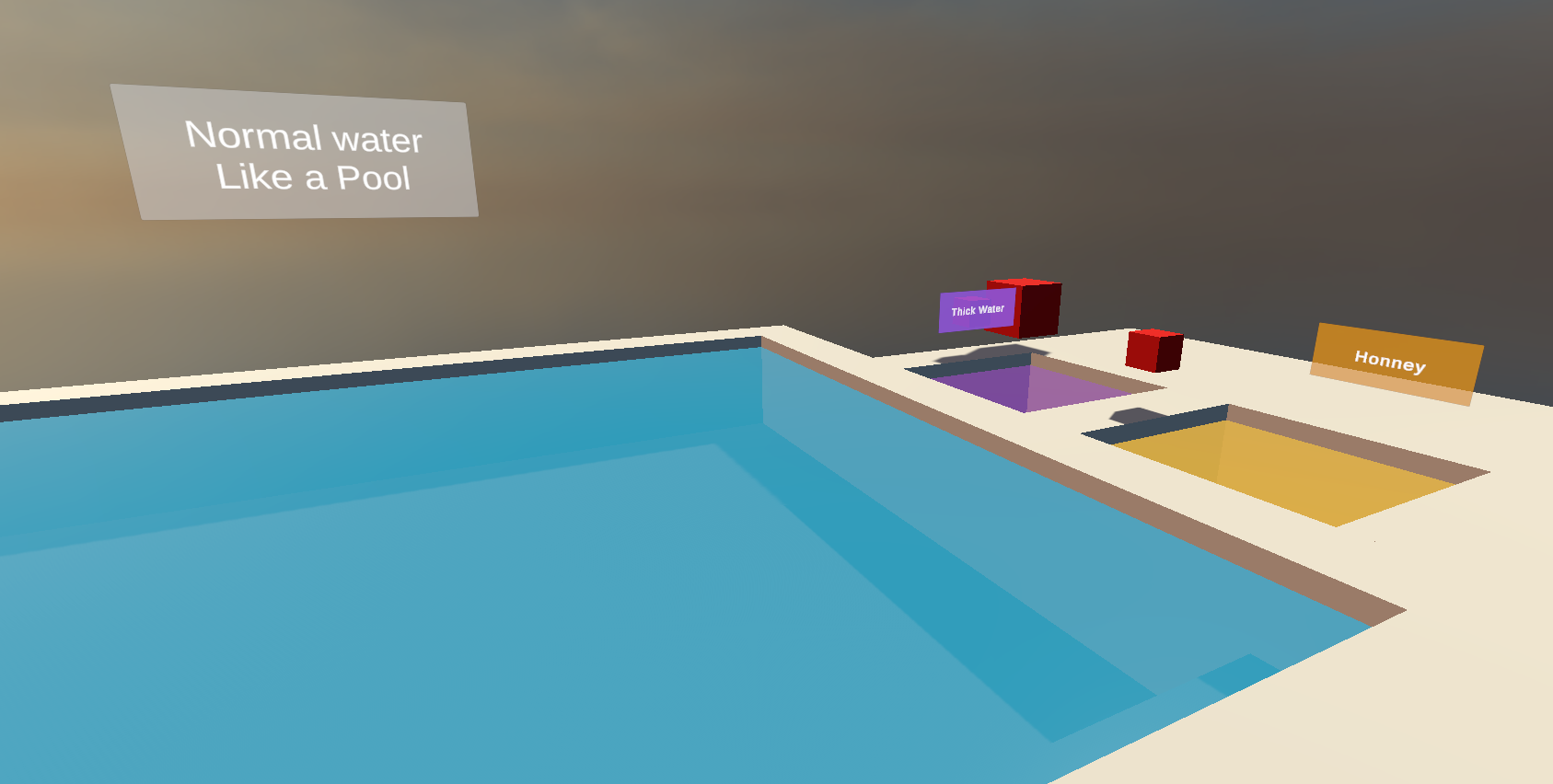 🌊 Water Buoyancy & Player Swim🏊