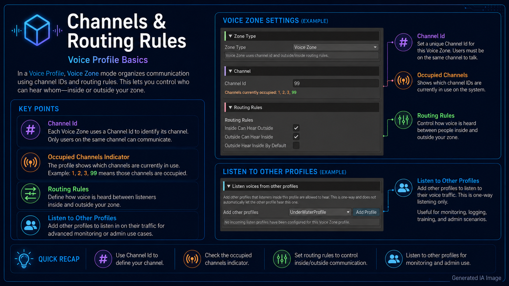 Voice Zones