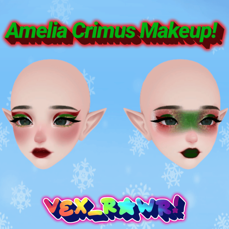 Amelia Christmas makeup pack!