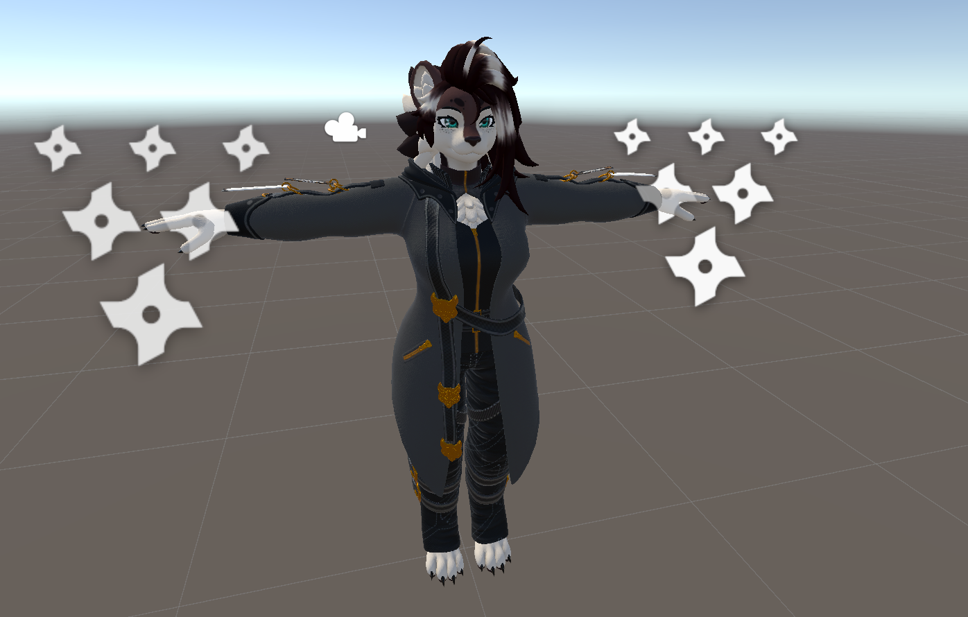 Techwear styled outfit for Yuki, by RPG Slayer! VRCFury ready <3