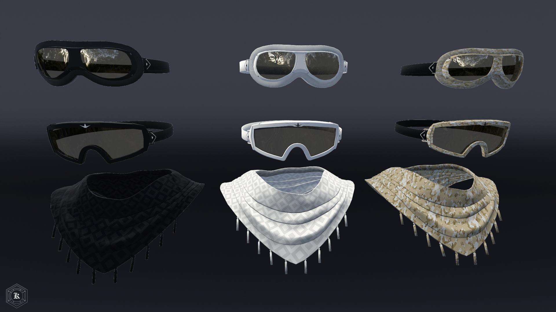 Desert Scarf & Goggles